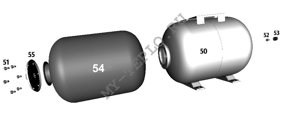 запчасти Джамбо 70/50 Н-50 Н для насосной станции
