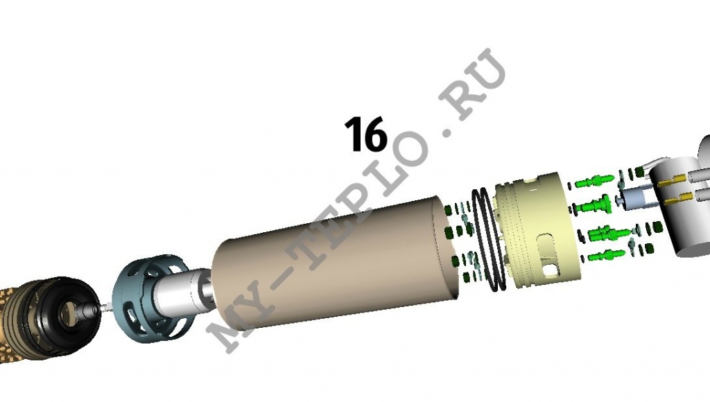 Запчасти Джилекс Водомет Проф 40/50: схема электродвигателя запчасти для насоса Джилекс Водомет 40/50