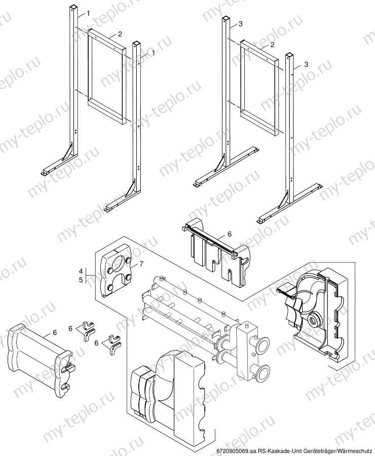 Запчасти Buderus Logamax plus GB162-80 купить в Воронеже