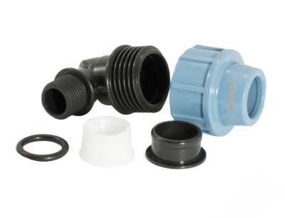 ПНД Соединение угловое 40х11/4" нар/р Unipump (25229)