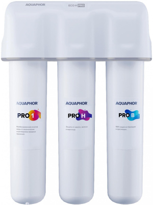 Фильтр для воды Аквафор модель Кристалл ECO H Pro (без крана для чистой воды) (501219)