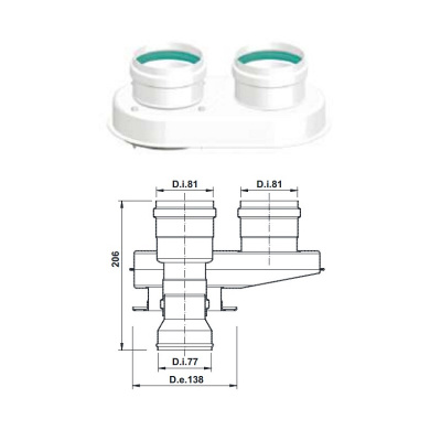Адаптер для котла FONDITAL MAIORCA любой мощности, комплект (ADAPTmaiorca) Адаптер для котла FONDITAL MAIORCA любой мощности, комплект (ADAPTmaiorca)