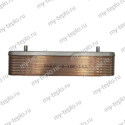 Теплообменник ГВС на 16 пластин для Ariston Cares X (KTtepl2CaresX)