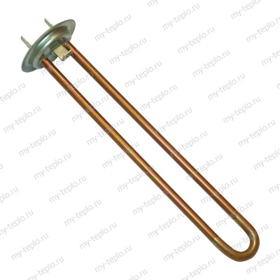 ТЭН для водонагревателя, медный, 700 Вт, М4 под анод, фланец 64 мм. RF (30056k)